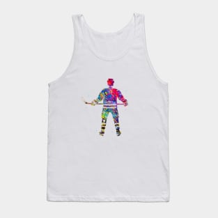 Hockey Player Girl Tank Top